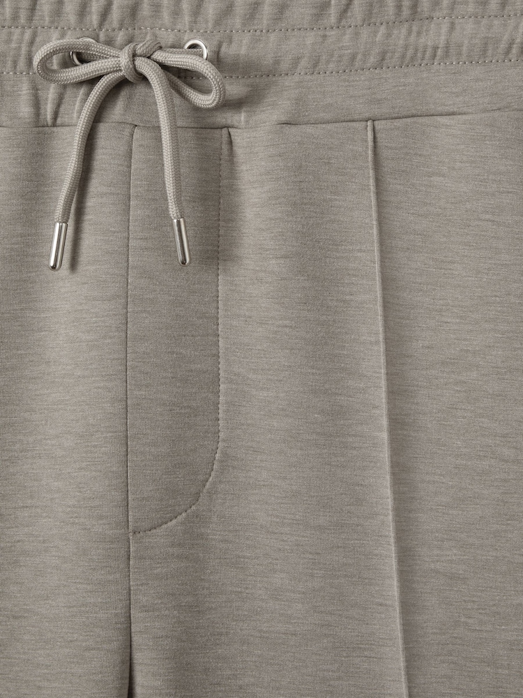 Taupe (Taupe) - Pantalons de jogging en jersey à cordon Reiss Premier - Image 7 of 8