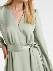 Forever New Green Susanna High Low Hem Dress - Image 4 of 4