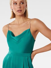 Forever New Green Gloria Cowl Neck Jumpsuit - Image 4 of 4