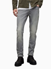 AllSaints Grey Rex Jeans - Image 1 of 6