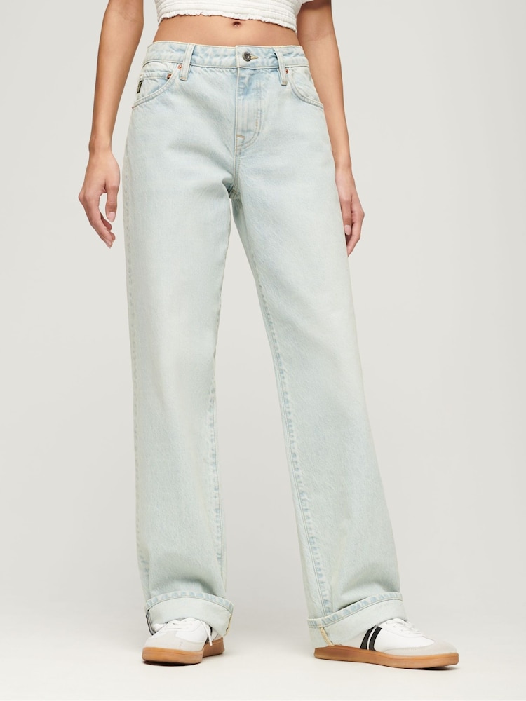 Superdry широкие джинсы с классической талией - Изображение 1 из 7