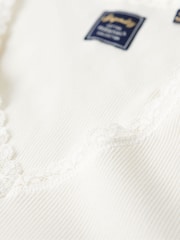 Maiou cu decorații Superdry Vintage Dantelă - Image 6 of 6