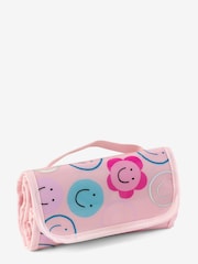 Pink Smiley Faces Filled Fold Up Pencil Case - Image 4 of 5