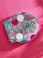 Pink Smiley Faces A5 Lined Notebook - Image 1 of 8