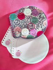 Pink Smiley Faces A5 Lined Notebook - Image 2 of 8