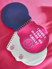 Pink Smiley Faces A5 Lined Notebook - Image 3 of 8