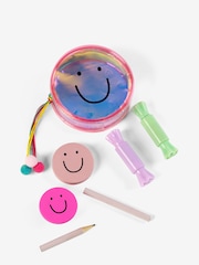 Pink Smiley Faces Mini Stationery Set - Image 5 of 5