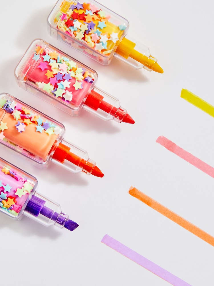 Set de 4 marcadores con forma de esmalte de uñas (pack de 4) - Imagen 1 de 5