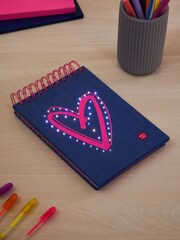 Purple Light Up A5 Notebook - Image 1 of 5