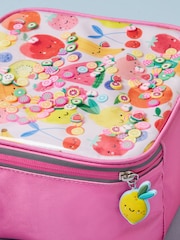 Pink Fruit Print Lunch Bag and Water Bottle Set - Image 4 of 6