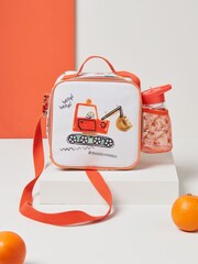 Orange Construction Lunch Bag and Water Bottle Set - Image 3 of 5