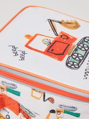 Orange Construction Lunch Bag and Water Bottle Set - Image 4 of 5