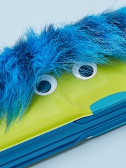 Green Dinosaur Furry Pop Out Pencil Case - Image 4 of 5