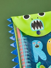 Green Dinosaur Stationery Set - Image 2 of 4
