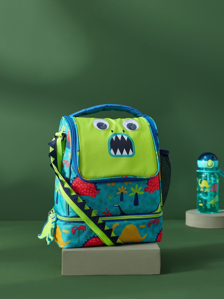Green Dinosaur Lunch Bag - Image 1 of 5