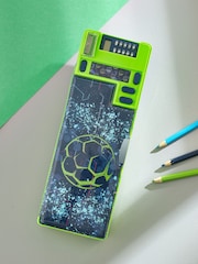 Blue Navy Football Pop Out Pencil Case Glow In The Dark - Image 2 of 4