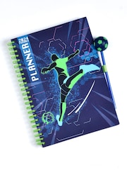 Blue Navy Football Fixtures A4 Notebook - Image 3 of 3