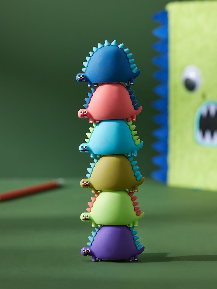 Green Dinosaur Stacking Highlighters - Image 2 of 3