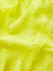 Limettengrün - Transparenter, bestickter Kaftan in Maxilänge - Bild 6 von 6
