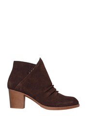 Skechers Chocolate Brown Womens Taxi Western City Boots - Image 1 of 5