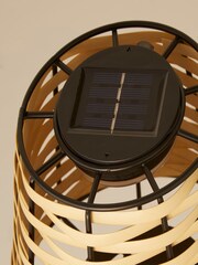 Searchlight Black Dittany Solar Lamp - Image 4 of 4