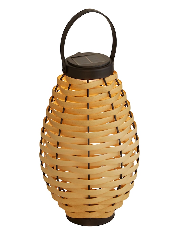 Searchlight Black Dittany Solar Outdoor Lantern - Image 2 of 4