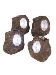 Searchlight Brown Solar Rock Lights - Image 2 of 4