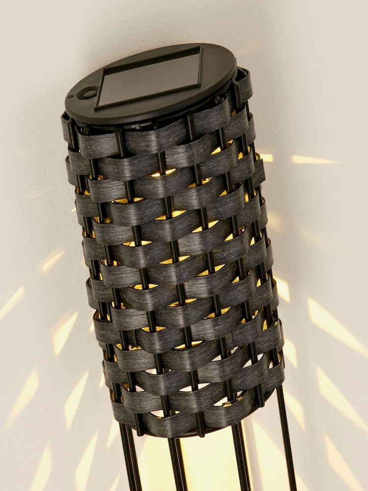 Searchlight White Rosa Solar Stake Lights - Image 4 of 4