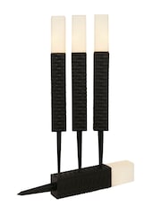 Searchlight Black Pasque Solar Stake Lights - Image 2 of 4