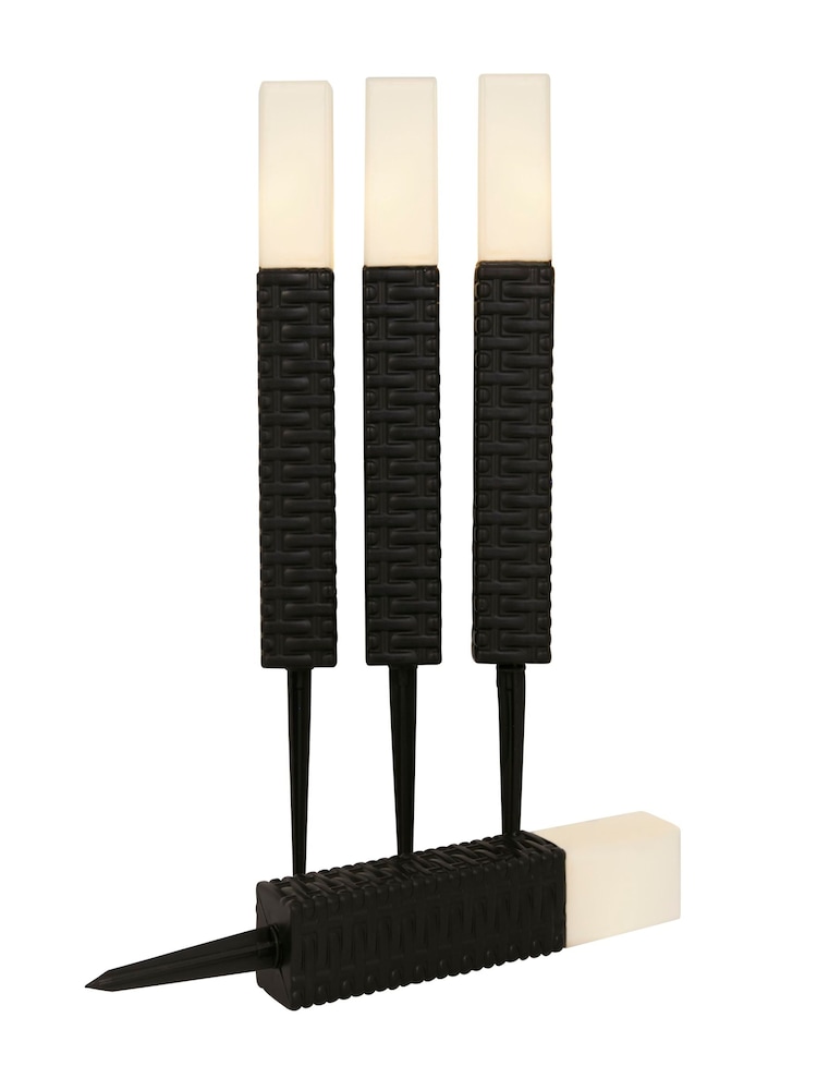 Searchlight Black Pasque Solar Stake Lights - Image 2 of 4