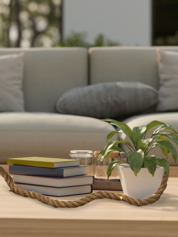 Searchlight Brown Plum Outdoor Solar Rope Lights - Image 1 of 4