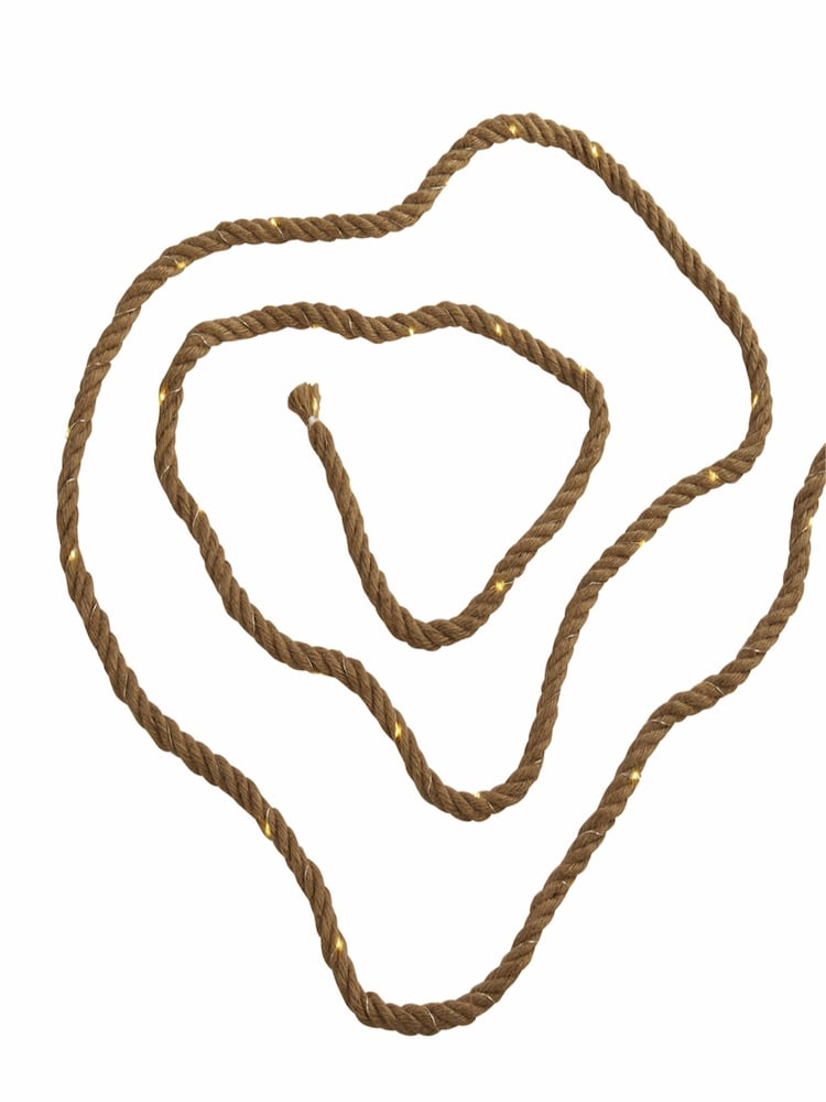 Searchlight Brown Plum Outdoor Solar Rope Lights - Image 2 of 4
