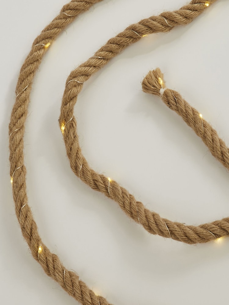 Searchlight Brown Plum Outdoor Solar Rope Lights - Image 4 of 4