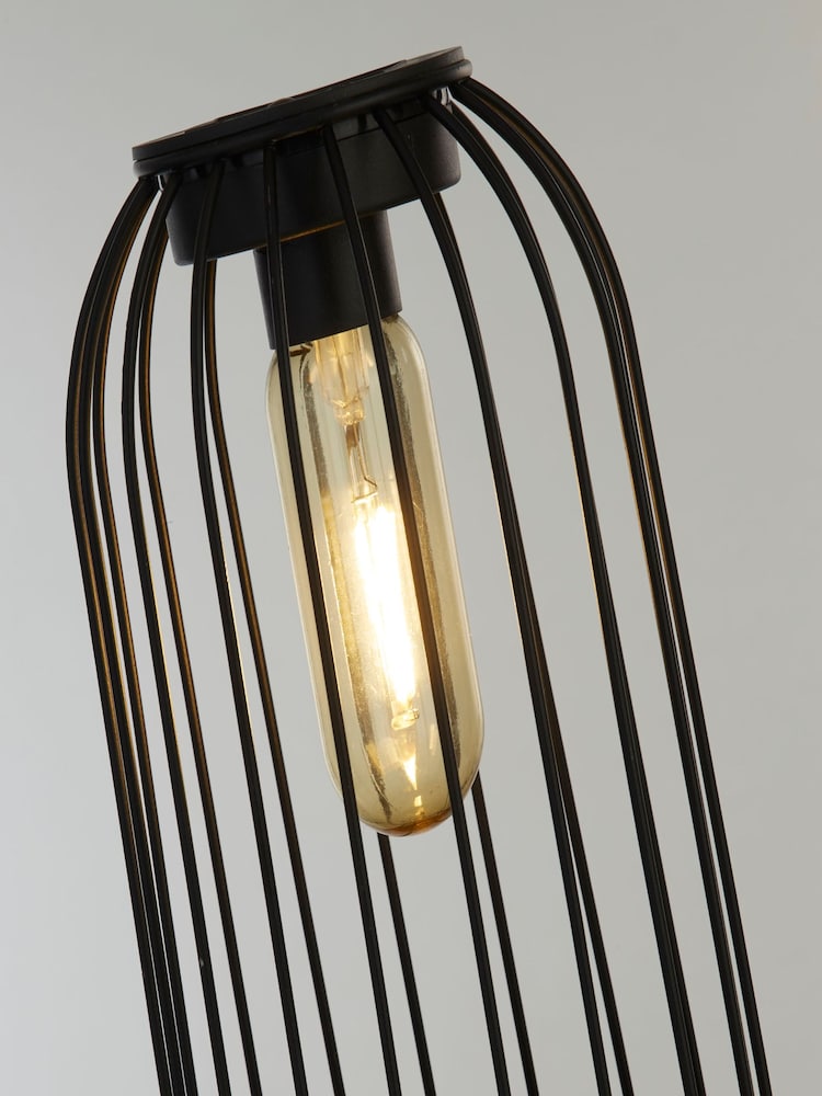 Searchlight Black Primrose Solar Lantern - Image 4 of 4