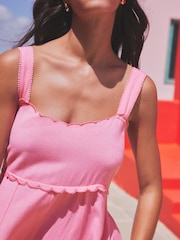 Pink Maxi Summer Dress - Image 4 of 7
