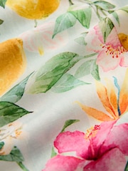 Cream Lemon Print Maxi Summer Dress - Image 8 of 8