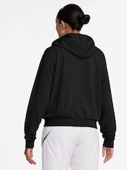 Nike Black Sportswear Chill Loose Full-Zip French Terry Hoodie - Image 3 of 10