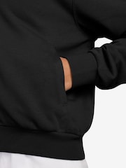Nike Black Sportswear Chill Loose Full-Zip French Terry Hoodie - Image 4 of 10