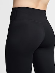 Nike Black One High Waisted 7/8 Leggings - Image 3 of 9