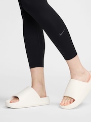 Nike Black One High Waisted 7/8 Leggings - Image 7 of 9
