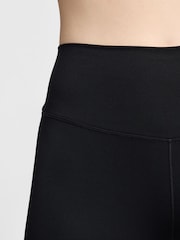 Nike Black One High Waisted 7/8 Leggings - Image 8 of 9