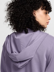 Nike Purple Sportswear Chill Terry Loose Full-Zip French Terry Hoodie - Image 5 of 8