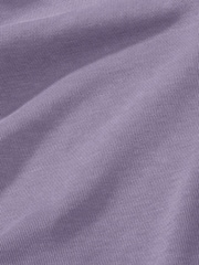 Nike Purple Sportswear Chill Terry Loose Full-Zip French Terry Hoodie - Image 8 of 8