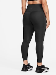 Nike Black Maternity One High-Waisted 7/8 Leggings With Pockets - Image 2 of 4