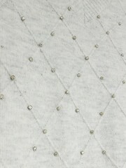 River Island Grey Diamante Jumper Midi Dress - Image 6 of 6
