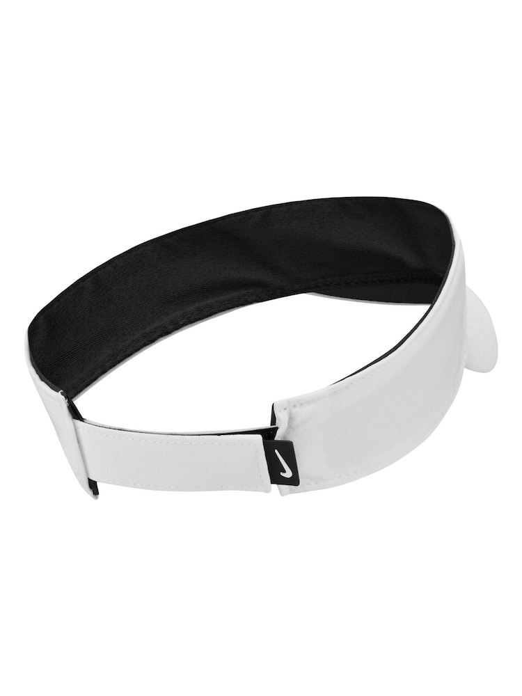 Bela - Nike Dri-FIT Ace Swoosh Visor kapa - Slika 2 iz 2