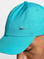 Nike Light Green Dri-FIT Club Unstructured Metal Swoosh Cap - Image 6 of 8