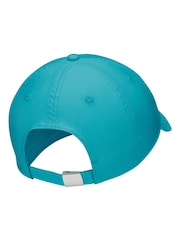 Nike Light Green Dri-FIT Club Unstructured Metal Swoosh Cap - Image 7 of 8