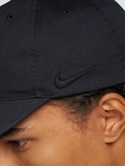 Nike Black Club Unstructured Flat Bill Cap - Image 4 of 8