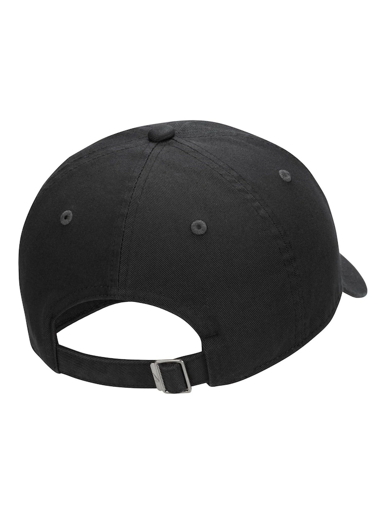 Nike Black Club Unstructured Flat Bill Cap - Image 6 of 8